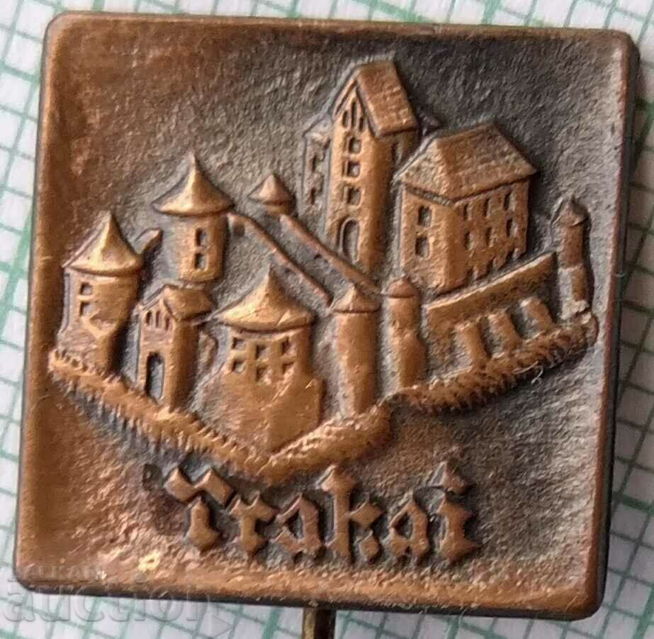 13073 Badge - city of Trakai - Lithuania
