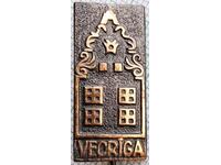 13079 Badge - Vekriga - the historical center of Riga Latvia