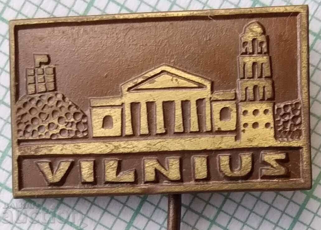 13080 Badge - Vilnius Lithuania