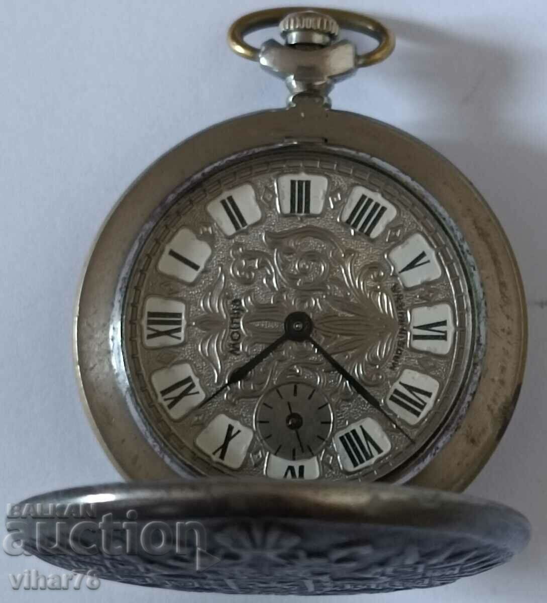 Auction zipper pocket watch Auction zipper pocket watch