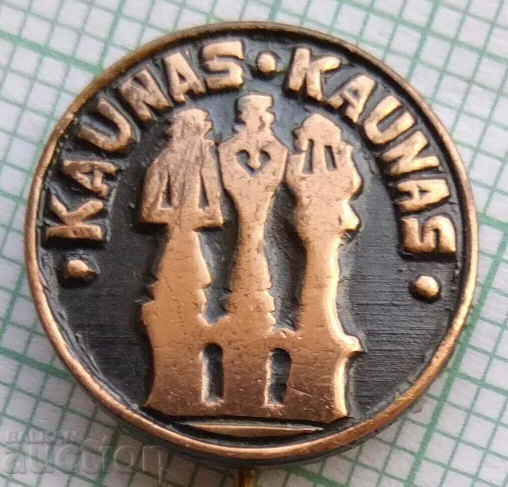 13082 Badge - Kaunas city in Lithuania
