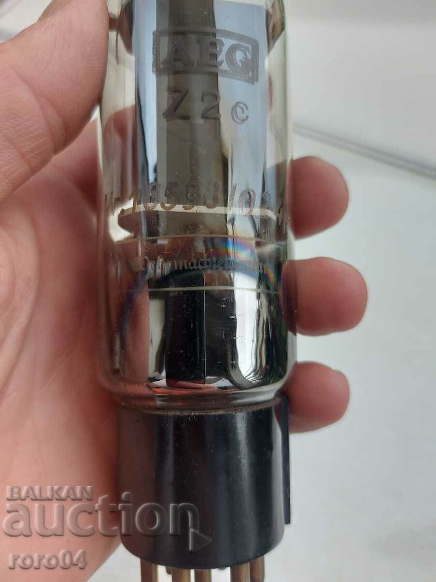 LAMPĂ RADIO AEG Z 2 C - 6