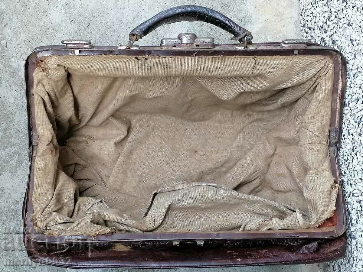 Leather banker bag mafia wallet suitcase - 7 Leather banker bag mafia wallet suitcase - 7