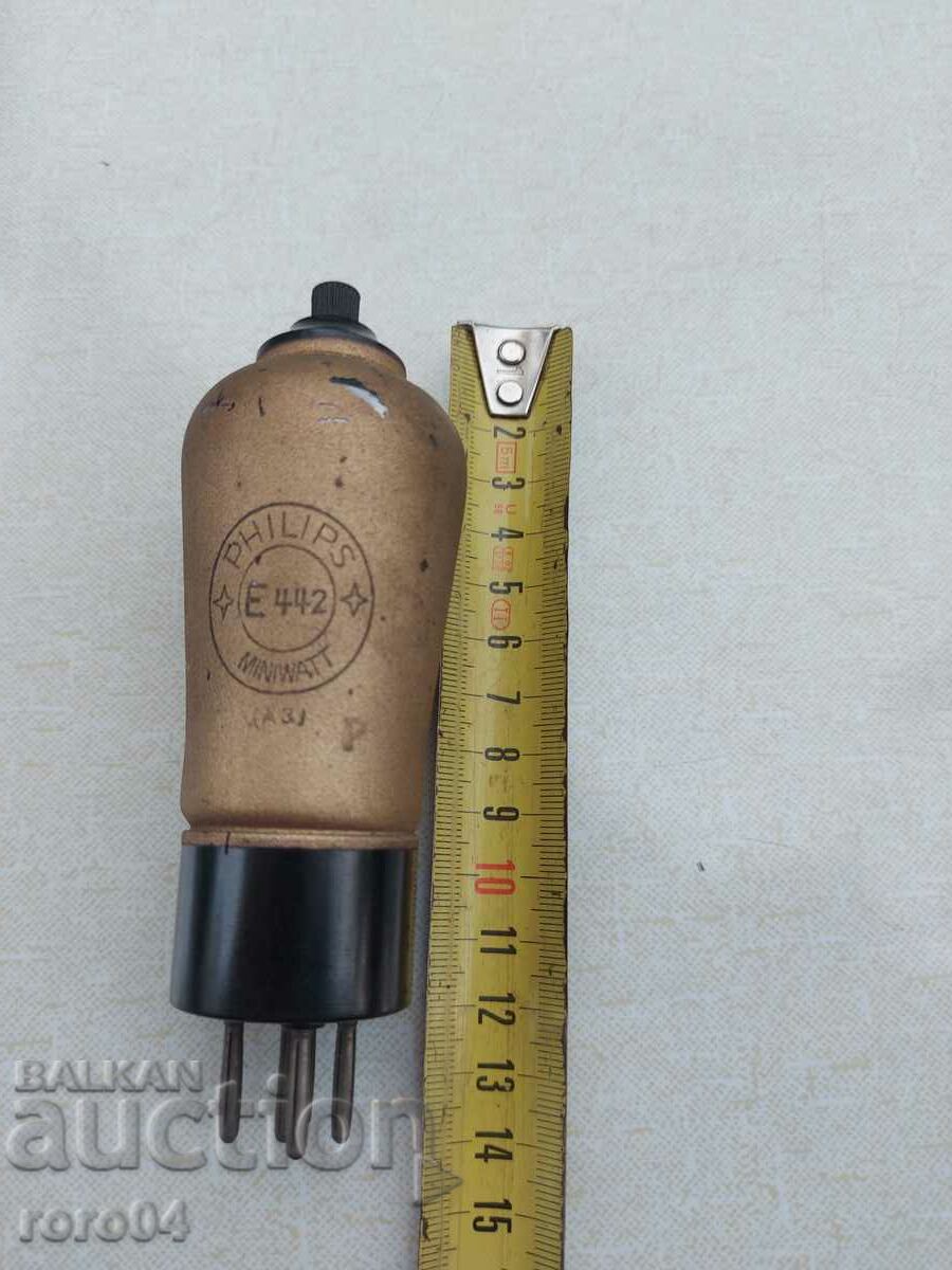 RADIO LAMP PHILIPS C 442 - 6 RADIO LAMP PHILIPS C 442 - 6