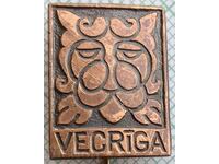 13108 Badge - Vekriga - the historical center of Riga Latvia