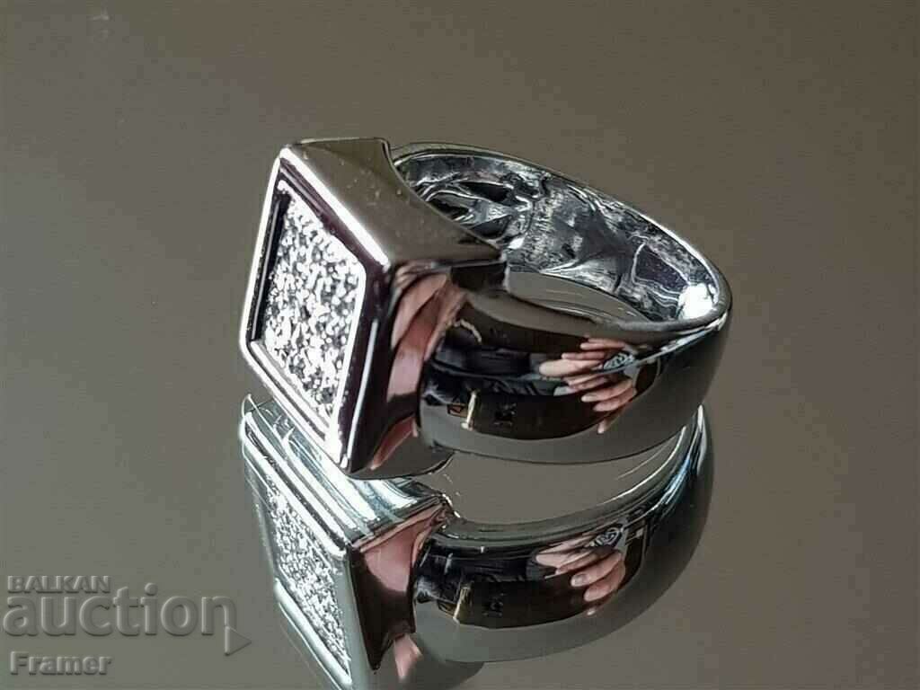 GOLD 18K DIAMOND DIAMOND STYLE RING WHITE GOLD - 7 GOLD 18K DIAMOND DIAMOND STYLE RING WHITE GOLD - 7