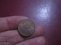 Барбадос 1 цент 1999 год
