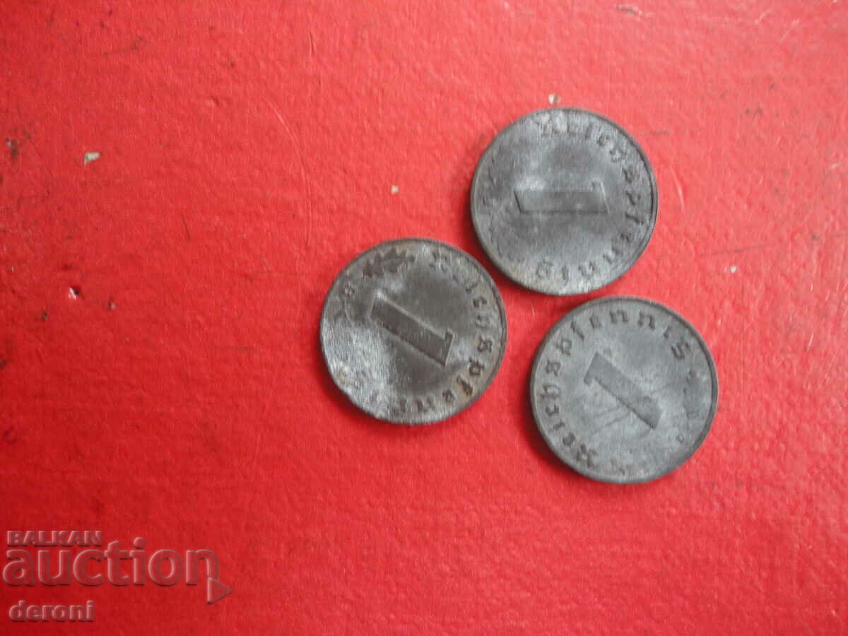 Auction 1 Reich Pfenning 3 Reich Lot Auction 1 Reich Pfenning 3 Reich Lot