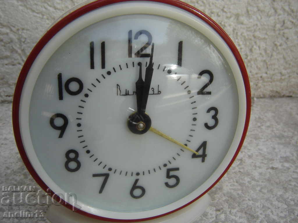 Auction Collector's Alarm Clock Vityaz Like New Auction Collector's Alarm Clock Vityaz Like New