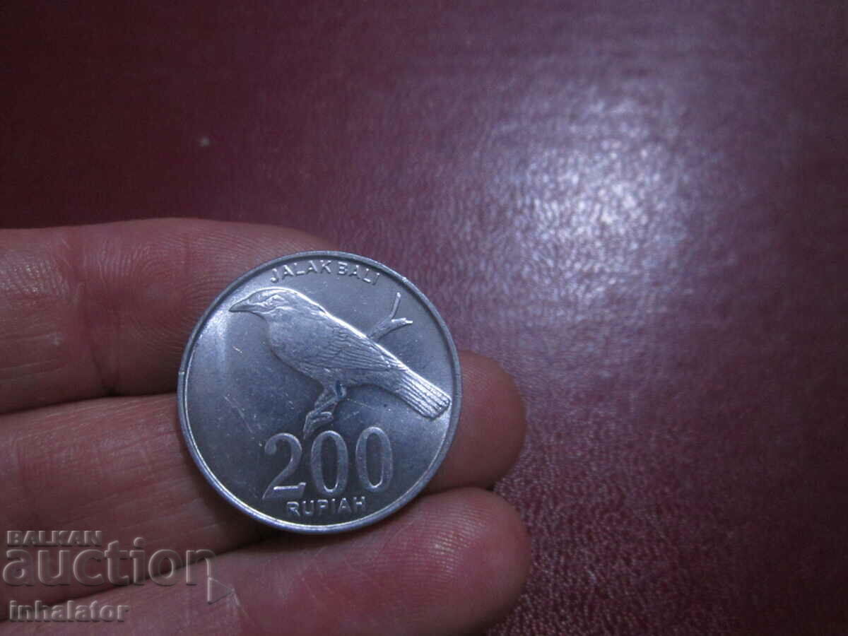 200 rupii Indonezia 2003 Aluminiu