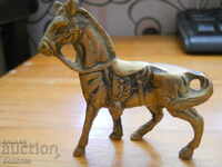 bronze statuette - horse