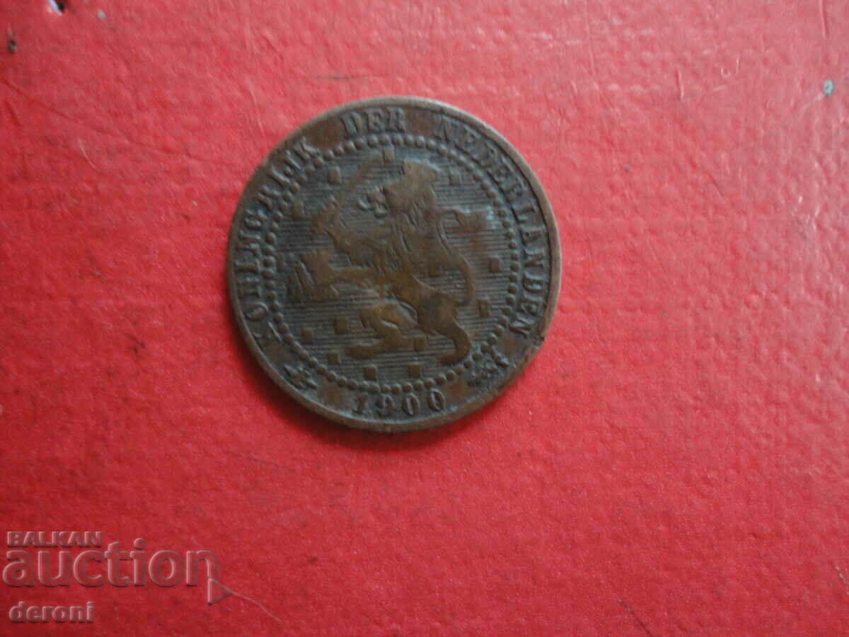 Auction 1 cent 1900 Netherlands Auction 1 cent 1900 Netherlands