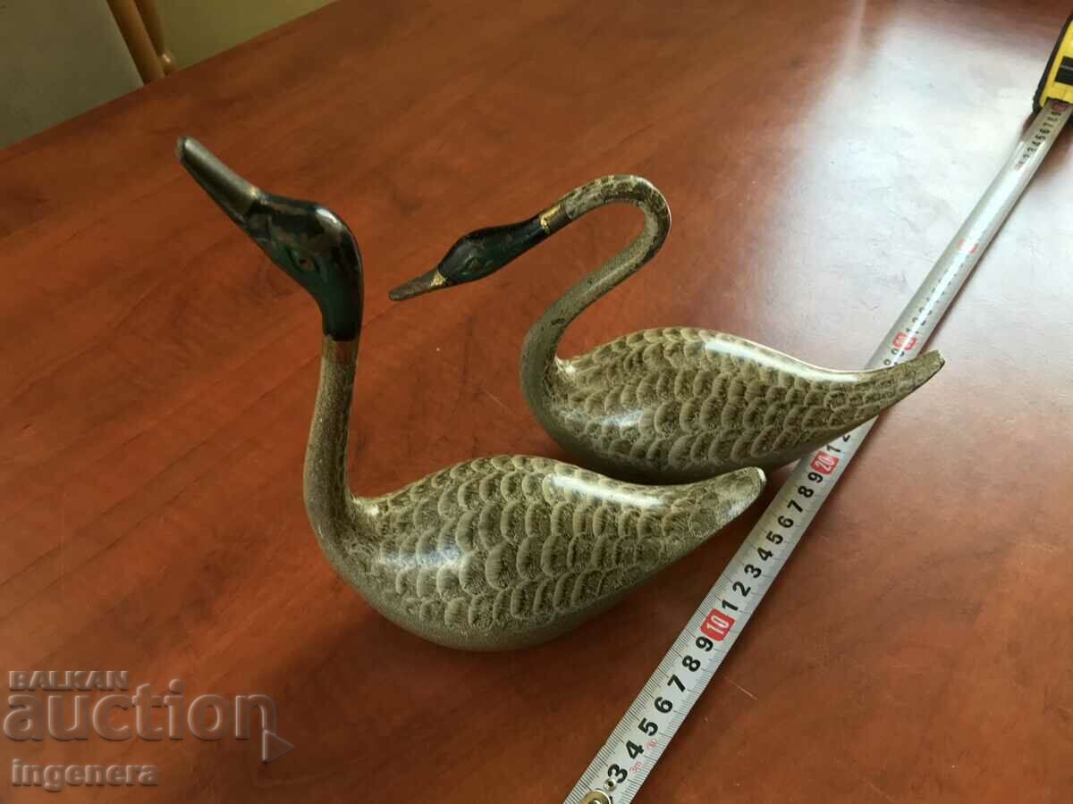 ΦΙΓΟΥΡΑ ΓΛΥΠΤΙΚΟ ΑΓΑΛΜΑ ΧΑΛΚΙΝΟ ΖΕΥΓΑΡΙ ΚΥΚΝΩΝ-1240 ΓΡ. - 7 ΦΙΓΟΥΡΑ ΓΛΥΠΤΙΚΟ ΑΓΑΛΜΑ ΧΑΛΚΙΝΟ ΖΕΥΓΑΡΙ ΚΥΚΝΩΝ-1240 ΓΡ. - 7