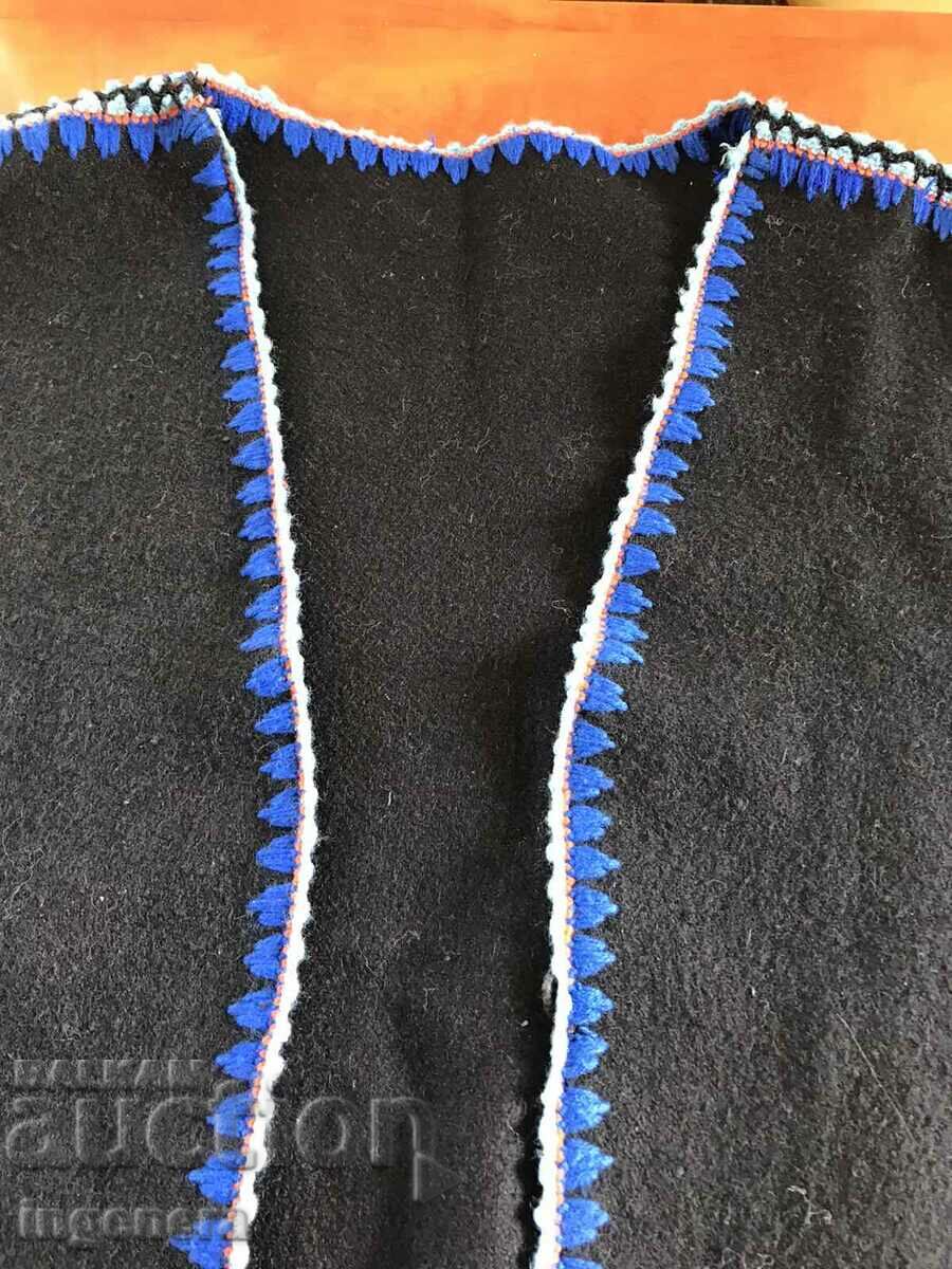 WEAR JACKET VEST VEST WOOL HAND EMBROIDERED-ETHNIC with price 42.00 BGN | € 21.47
