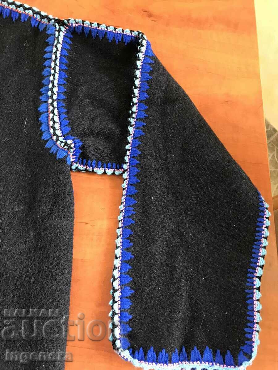 WEAR JACKET VEST VEST WOOL HAND EMBROIDERED-ETHNIC - 6