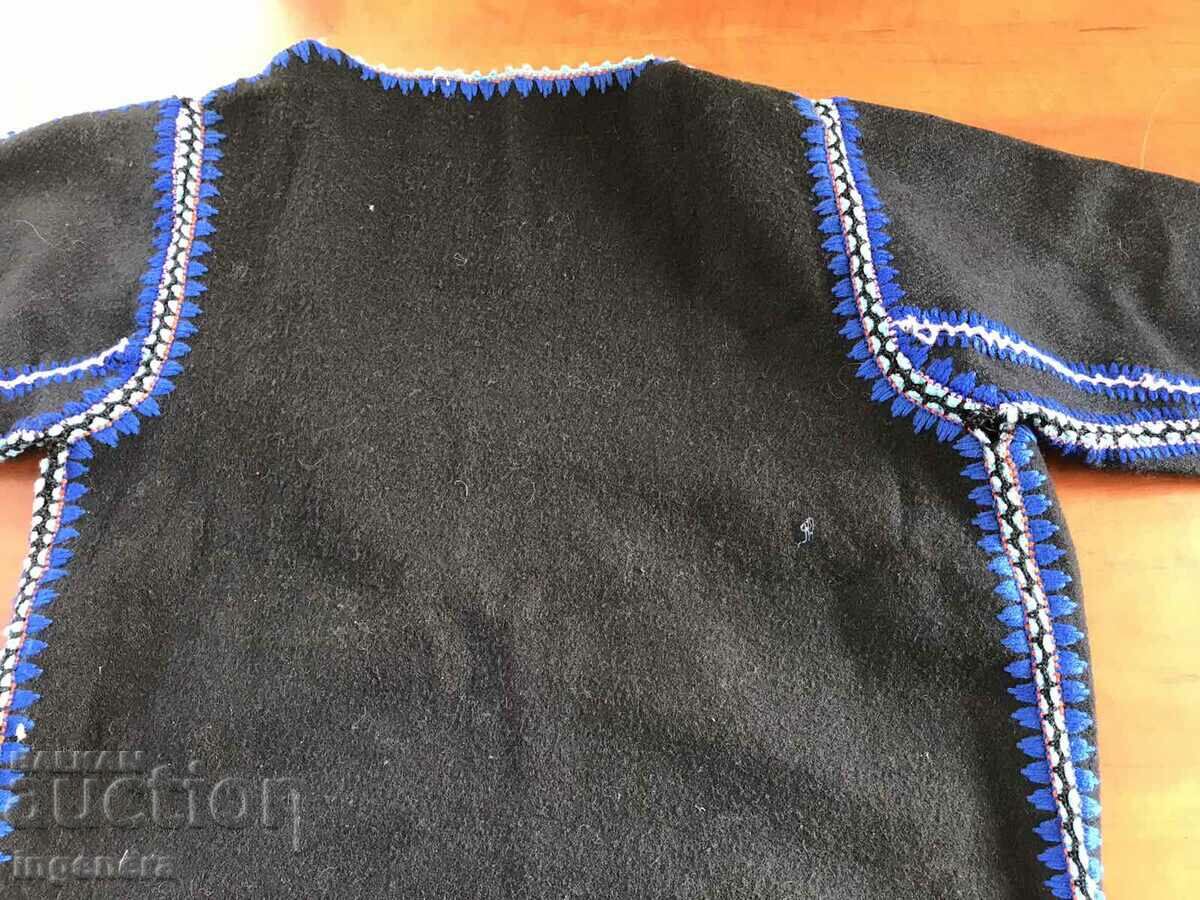 WEAR JACKET VEST VEST WOOL HAND EMBROIDERED-ETHNIC - 7