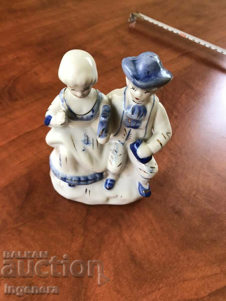 PORCELAIN FIGURE STATUTE GOLD with price 15.00 BGN | € 7.67 PORCELAIN FIGURE STATUTE GOLD with price 15.00 BGN | € 7.67