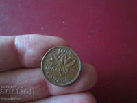 1965 год 1 цент Канада