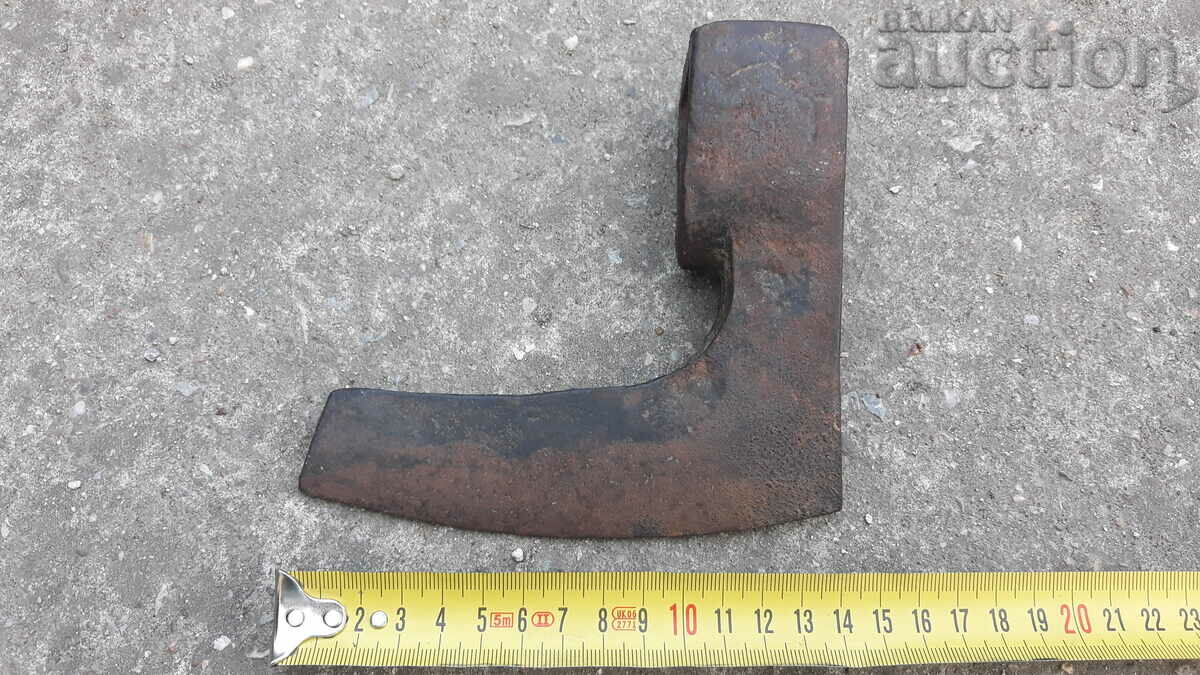 Delivery of an old hand forged ax Delivery of an old hand forged ax