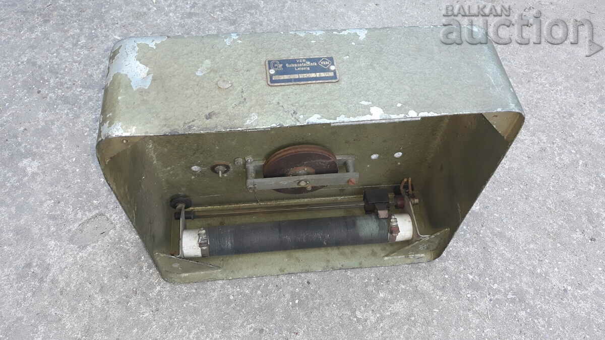 Auction antique rheostat for electrolysis electrolysis current regulator Auction antique rheostat for electrolysis electrolysis current regulator
