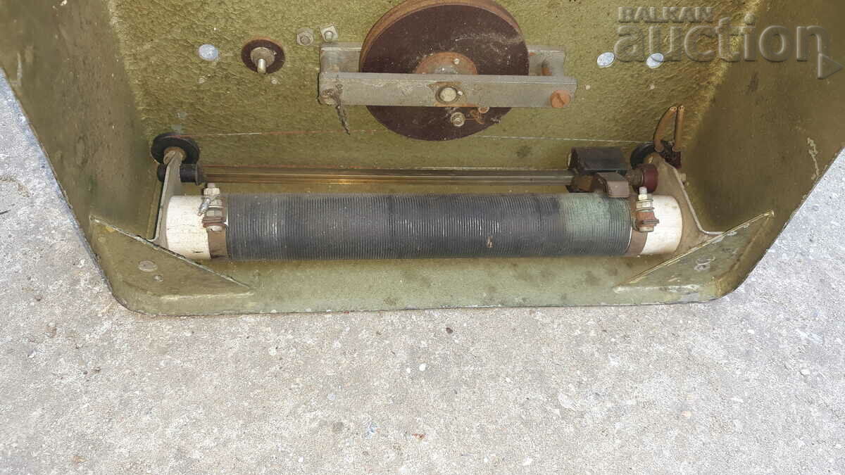 Delivery of antique rheostat for electrolysis electrolysis current regulator Delivery of antique rheostat for electrolysis electrolysis current regulator