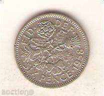 +Great Britain 6 pence 1958