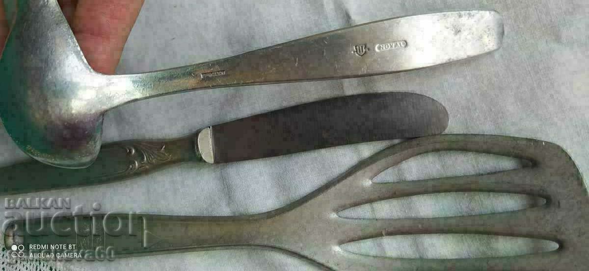 Vintage aluminum kitchen utensils with price 15.00 BGN | € 7.67 Vintage aluminum kitchen utensils with price 15.00 BGN | € 7.67