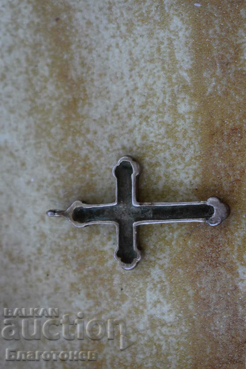 Old authentic part of an encolpion cross with price 25.00 BGN | € 12.78 Old authentic part of an encolpion cross with price 25.00 BGN | € 12.78