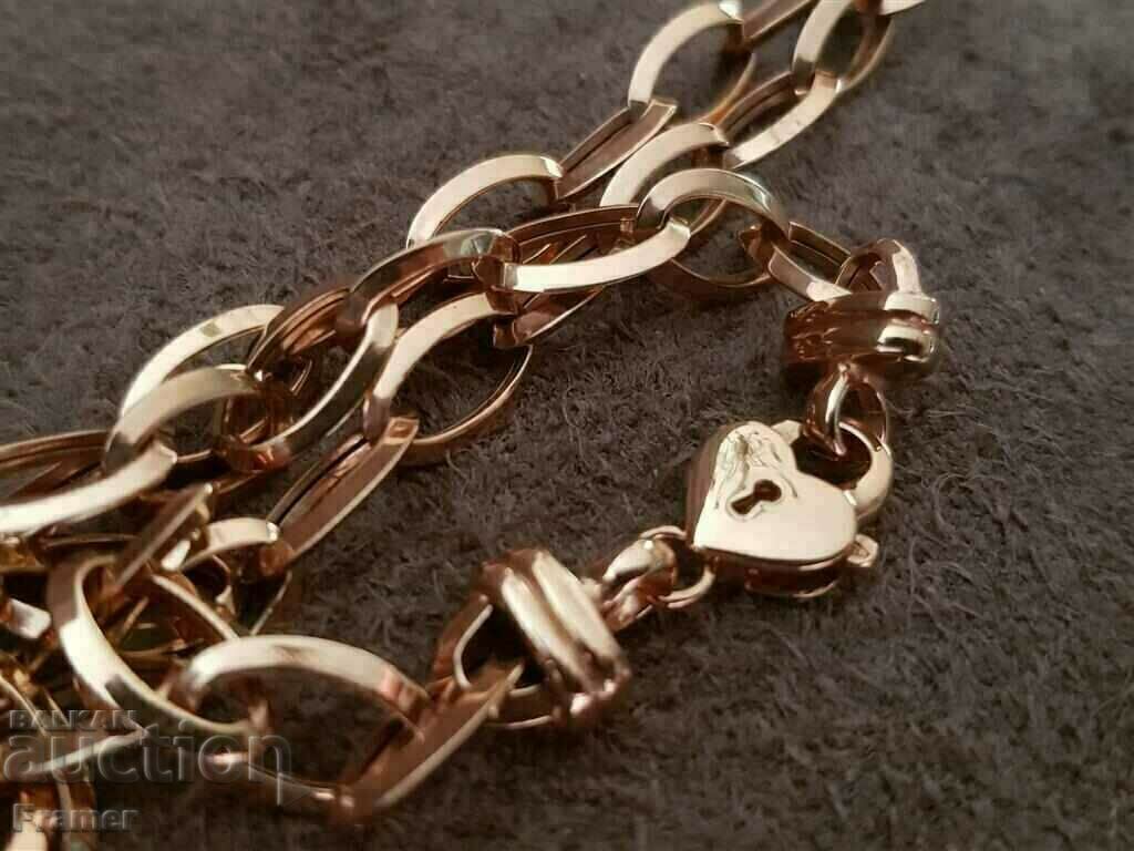 Delivery of 18K GOLD STYLISH ELEGANT SOLID CHAIN CHAIN GOLD