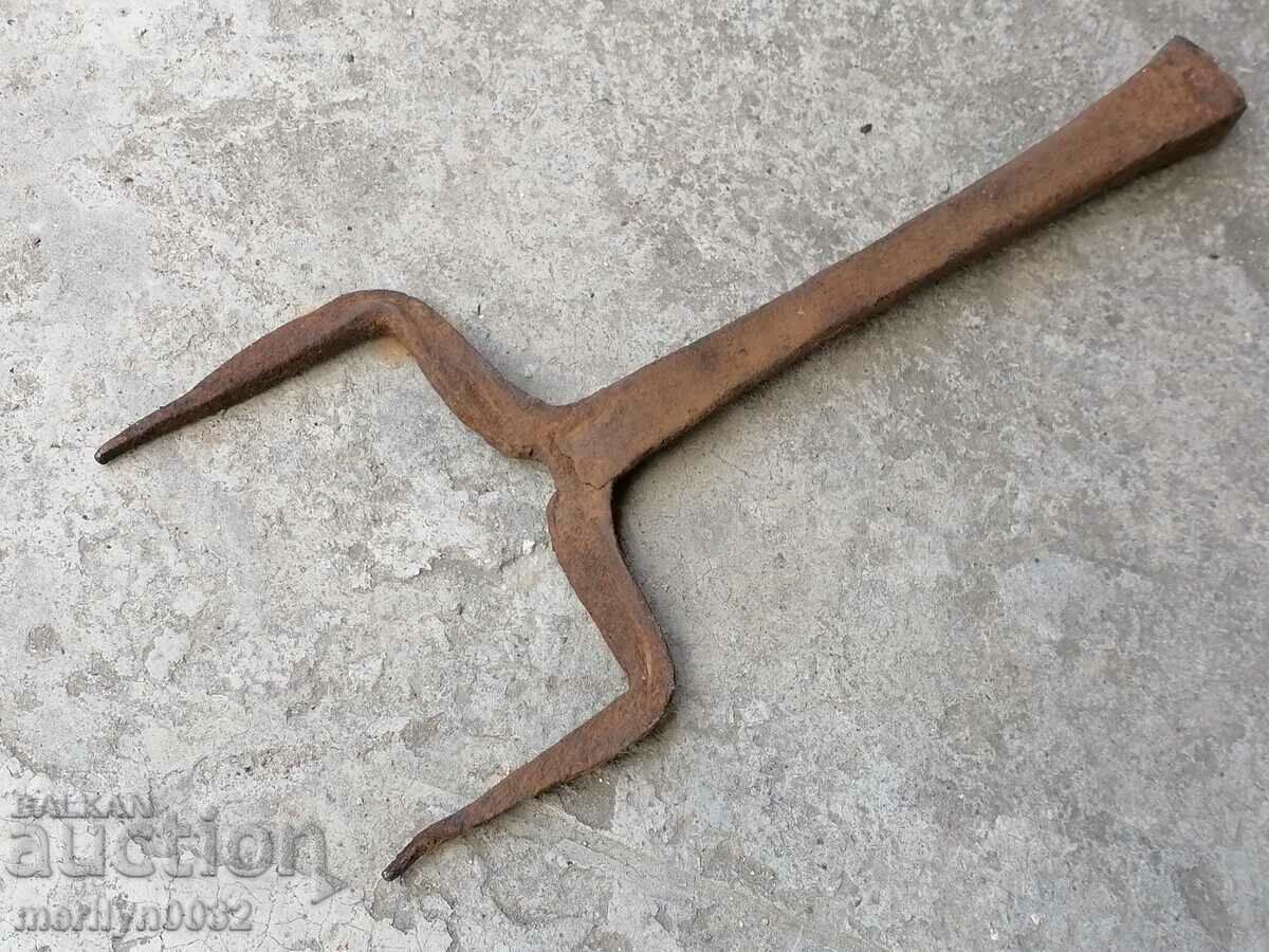 Μεταλλικό αμόνι για κάρφωμα μαλλιών σφυρήλατο σίδερο