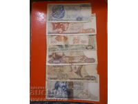 GREECE 50 100 200 500 2 x 1000 5000 Drachmas