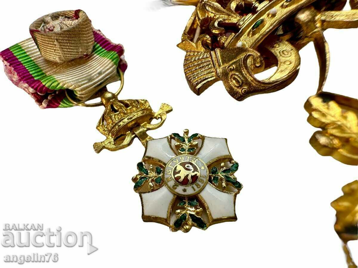 Order of Civil Merit 4th degree+miniature - 5 Order of Civil Merit 4th degree+miniature - 5
