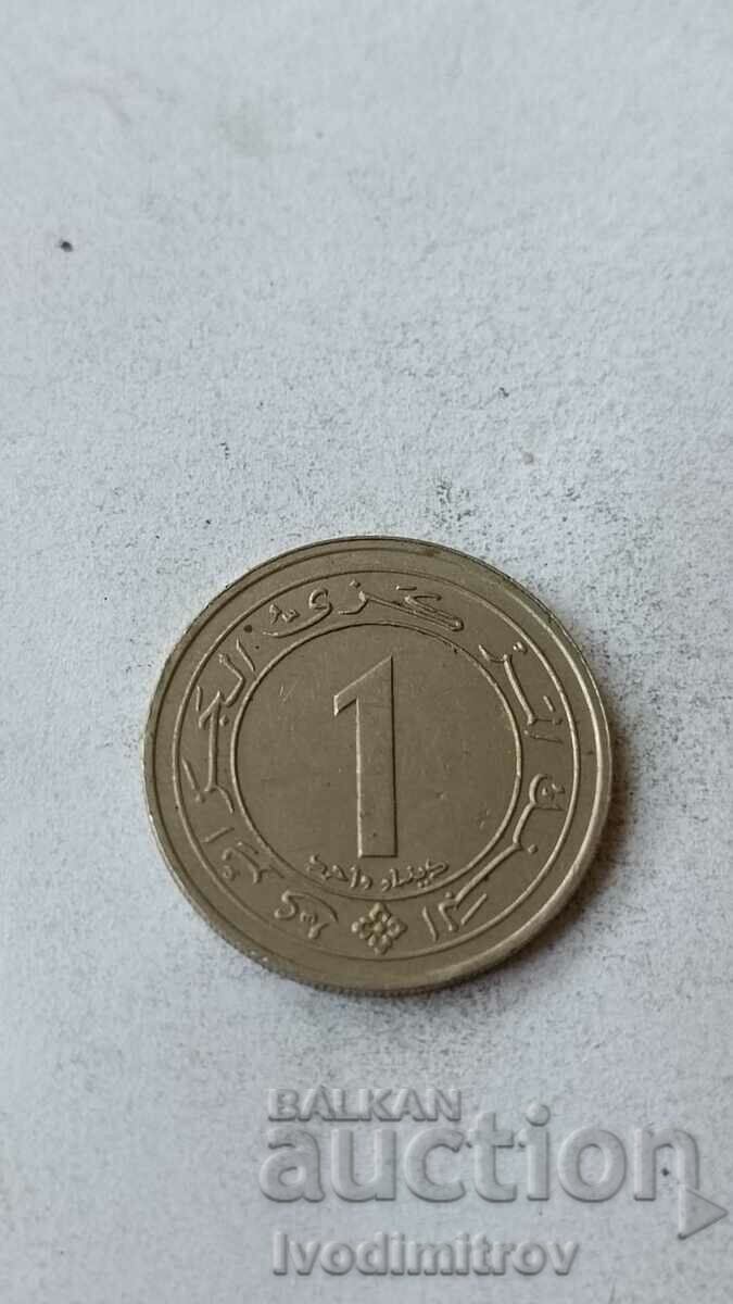 Алжир 1 динар 1987 25 години независимост