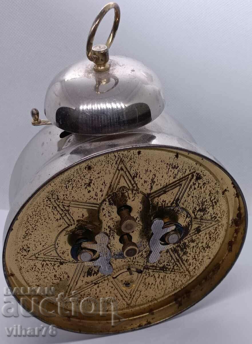 RARE MODEL JUNGHANS ALARM CLOCK - 6 RARE MODEL JUNGHANS ALARM CLOCK - 6