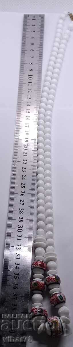 Auction Porcelain necklace Auction Porcelain necklace