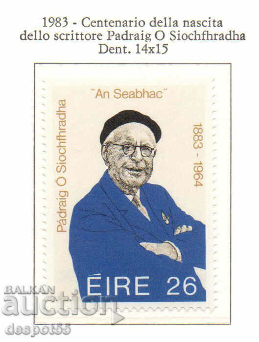 1983. Eire. Padraig O'Siochfadhas Centenary.