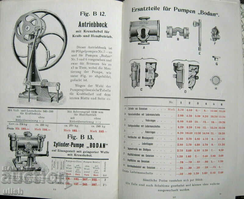 1909 Pumpen Fabrik Gotthard ALLWEILER pumps catalog - 7 1909 Pumpen Fabrik Gotthard ALLWEILER pumps catalog - 7