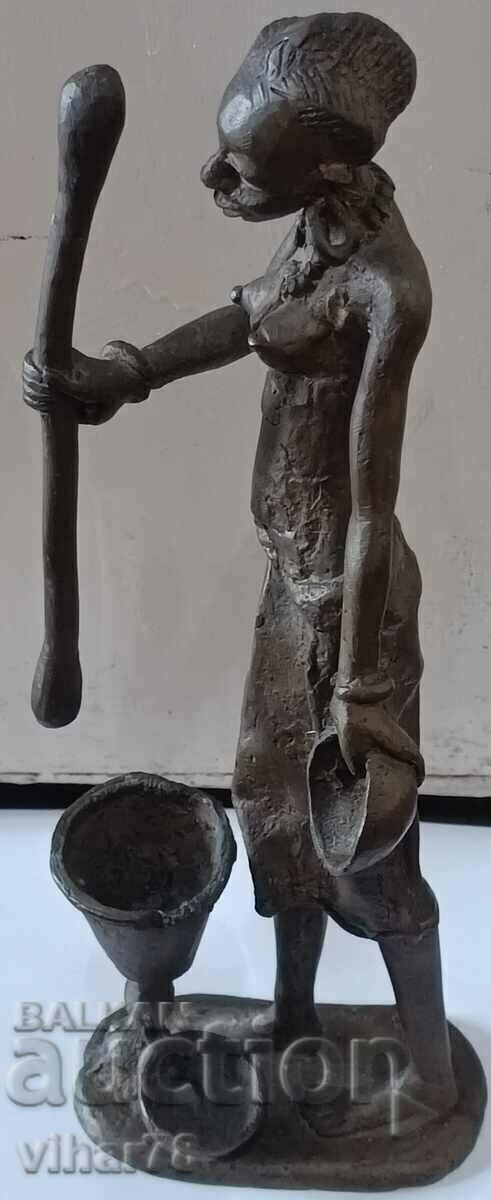 Licitație FIGURA DE BRONZ VECHI