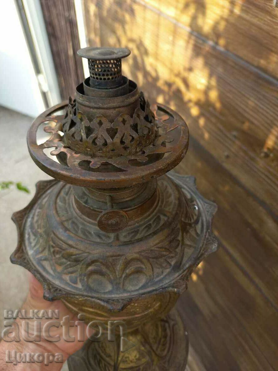 OLD GAS LAMP DITMAR LANTERN - 5