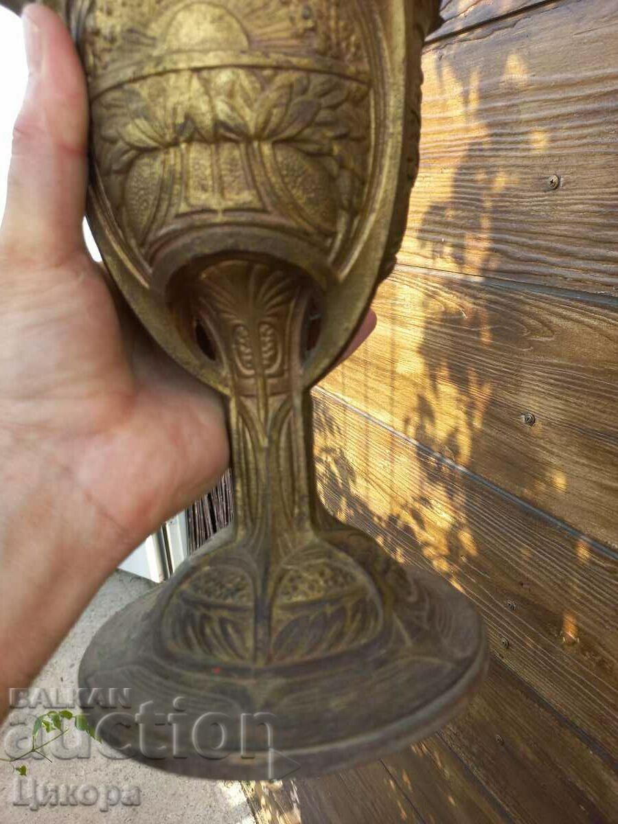 OLD GAS LAMP DITMAR LANTERN - 6