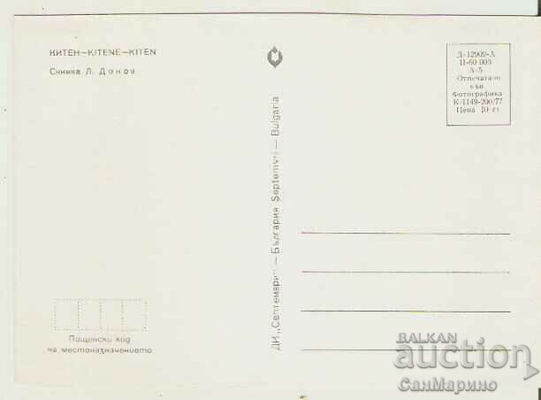 Card Bulgaria Kiten Beach 14* cu preț 0.80 BGN | € 0.41 Card Bulgaria Kiten Beach 14* cu preț 0.80 BGN | € 0.41