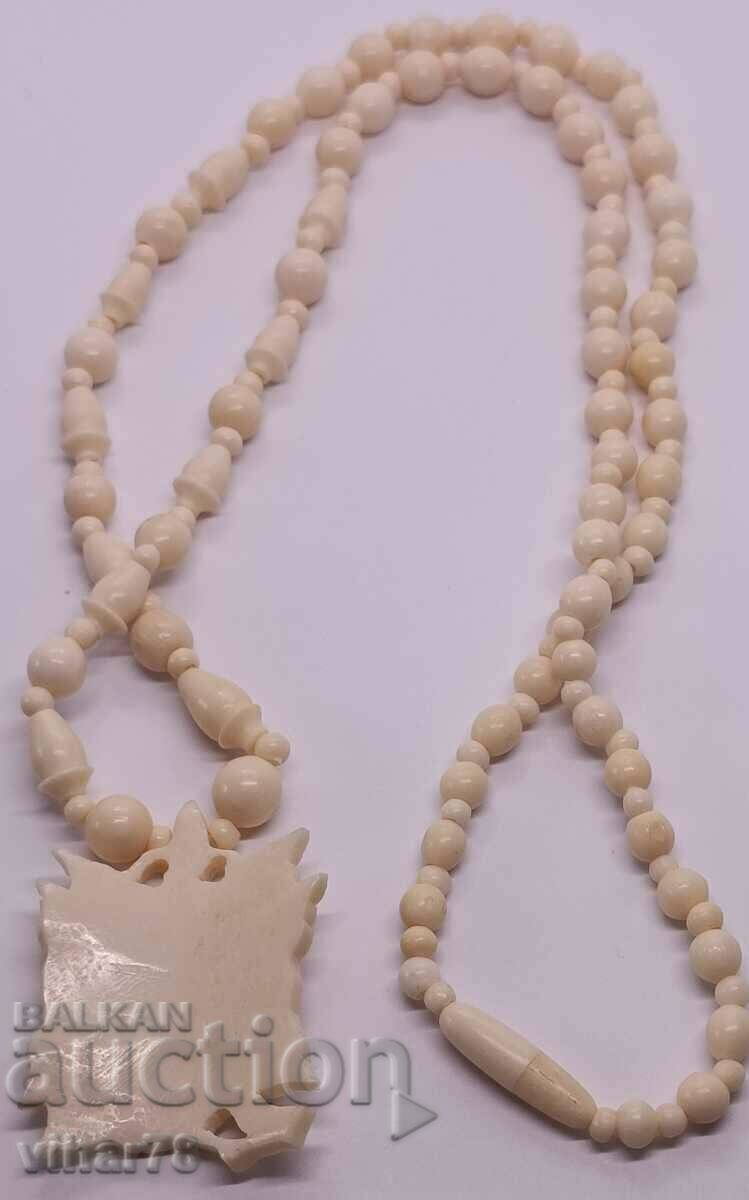 Παλιό κολιέ από κόκαλο καμήλας - 5 Παλιό κολιέ από κόκαλο καμήλας - 5