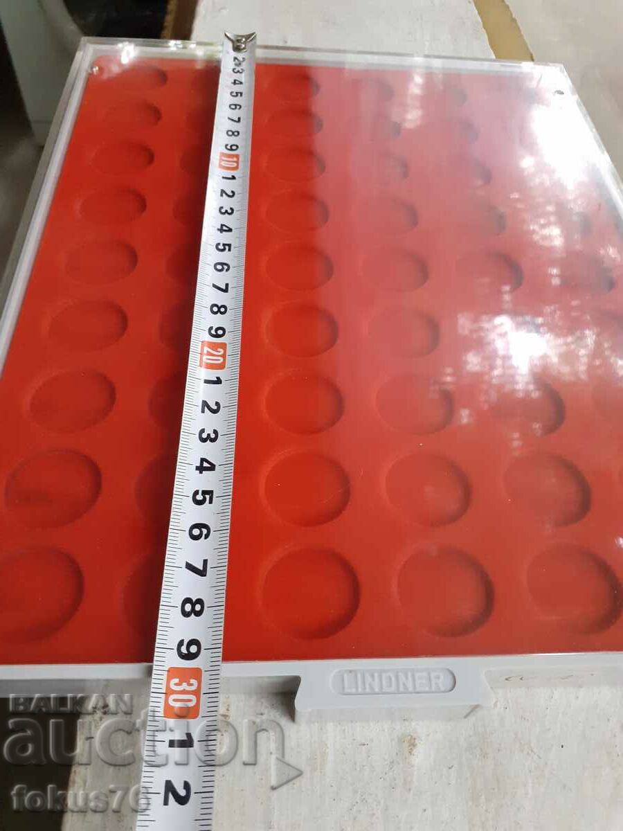 Luxury Lindner Coin Box - n1 - 5 Luxury Lindner Coin Box - n1 - 5