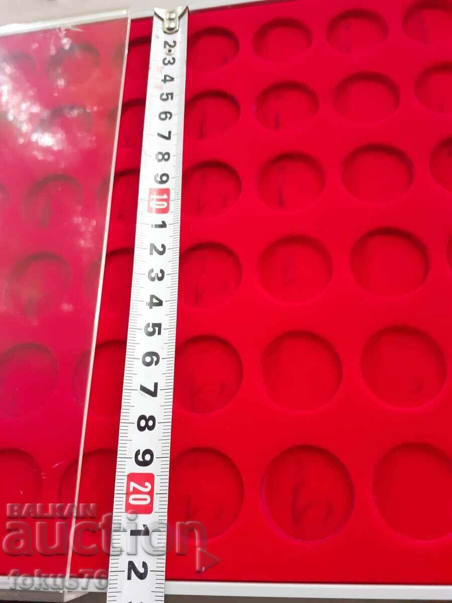 Delivery of Luxury Lindner Coin Box - n2 Delivery of Luxury Lindner Coin Box - n2