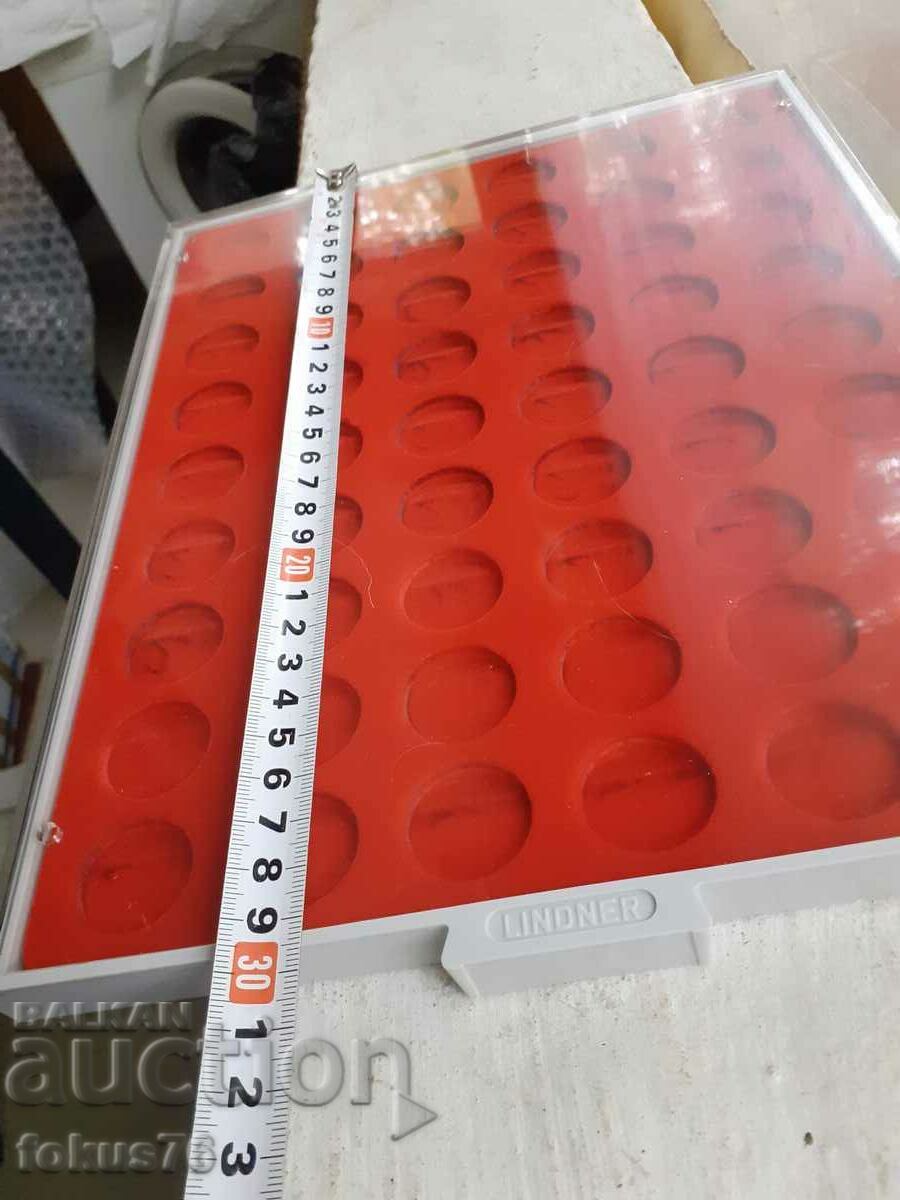 Luxury Lindner Coin Box - n2 - 5 Luxury Lindner Coin Box - n2 - 5