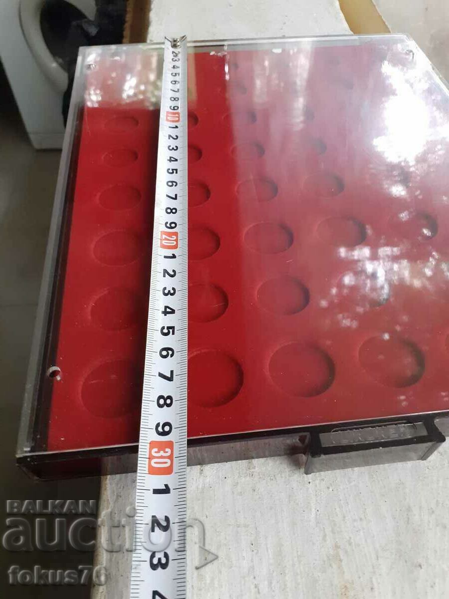 Lindner Luxury Coin Box - n3 - 6 Lindner Luxury Coin Box - n3 - 6