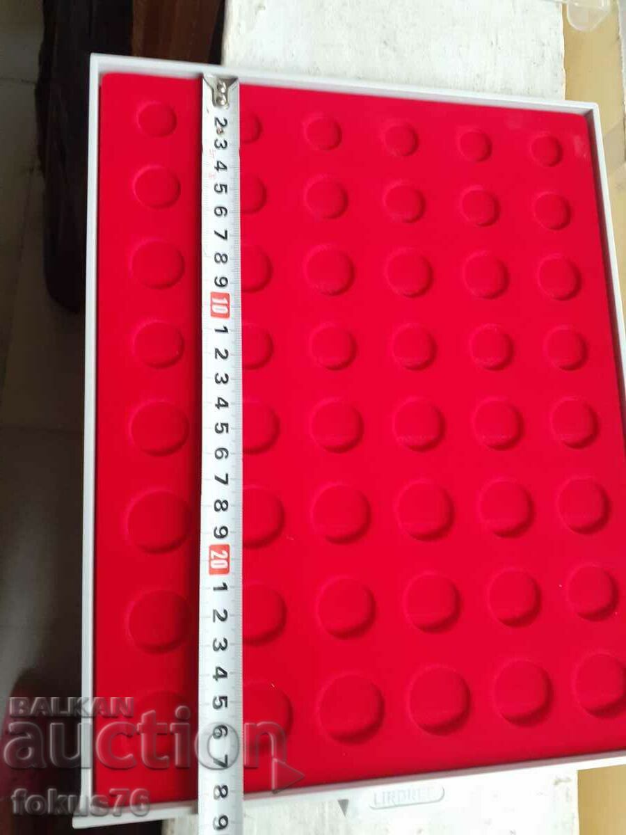 Lindner Luxury Coin Box - n5 - 5 Lindner Luxury Coin Box - n5 - 5