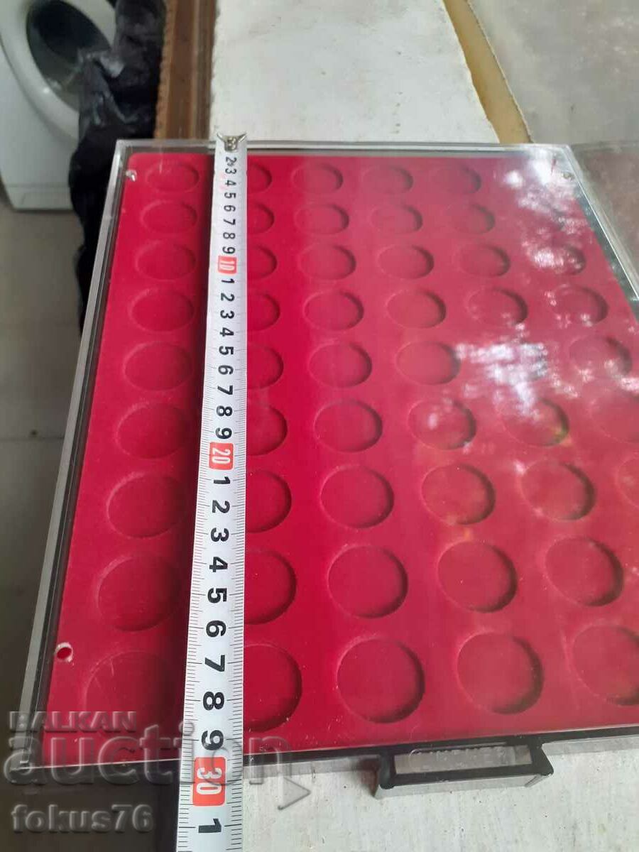 Luxury Lindner Coin Box - n6 - 5 Luxury Lindner Coin Box - n6 - 5