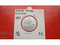 Монета 50 сентавос Гвинея Бисау
