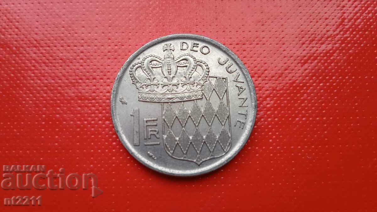 Auction Monaco 1 franc coin Auction Monaco 1 franc coin
